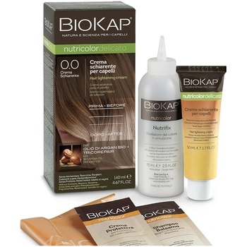 NUTRICOLOR DELICATO - farba na vlasy - 0.0 Zosvetľovač 140 ml